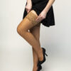 POŃCZOCHA TYPU LYCRA "PASSSION" - Beige